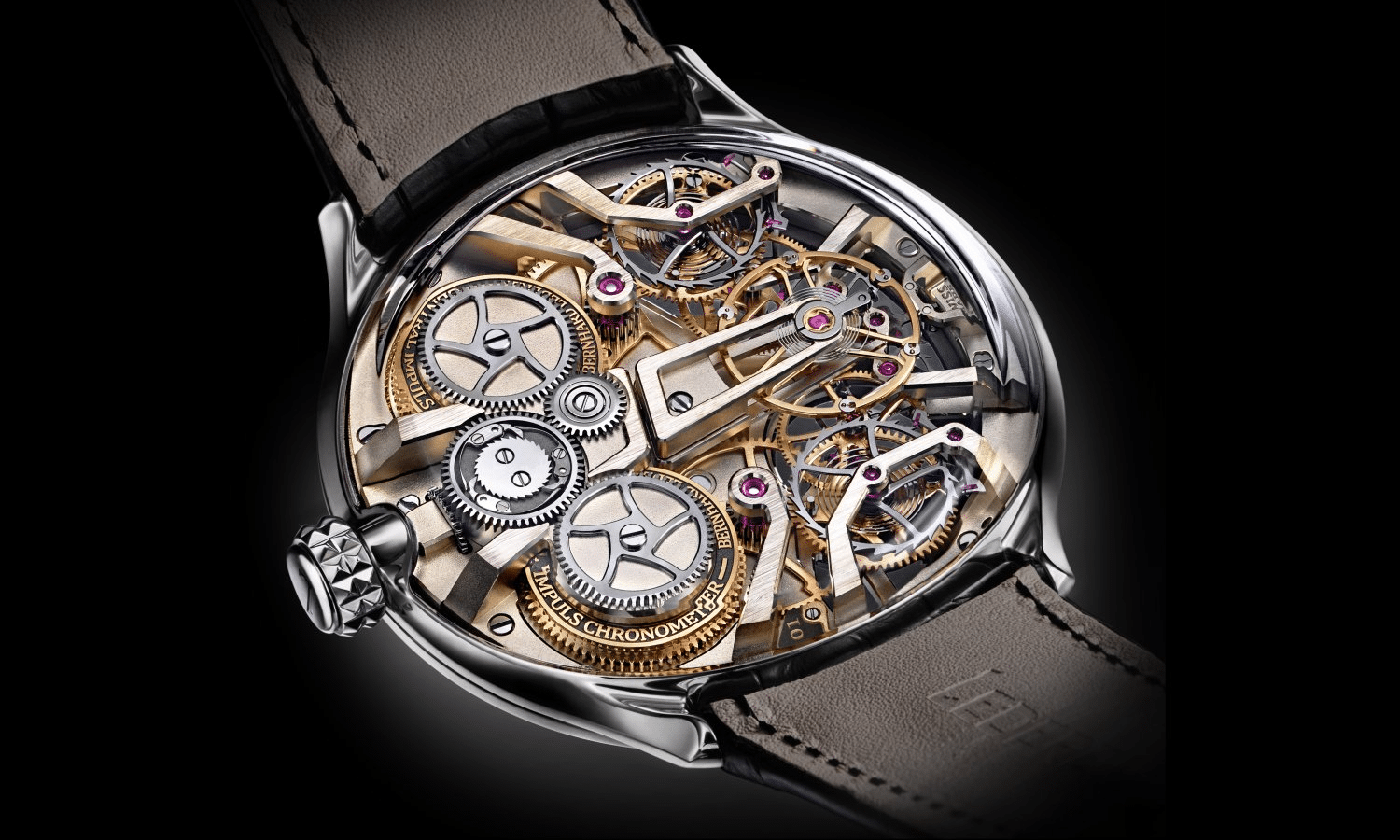 A Sleek Watch with a Movement of Exceptional Complexity